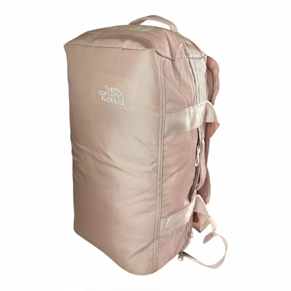 The North Face Base Camp Voyager Duffel 42L Travel Bag Backpack Laptop Sleeve - Picture 3 of 14